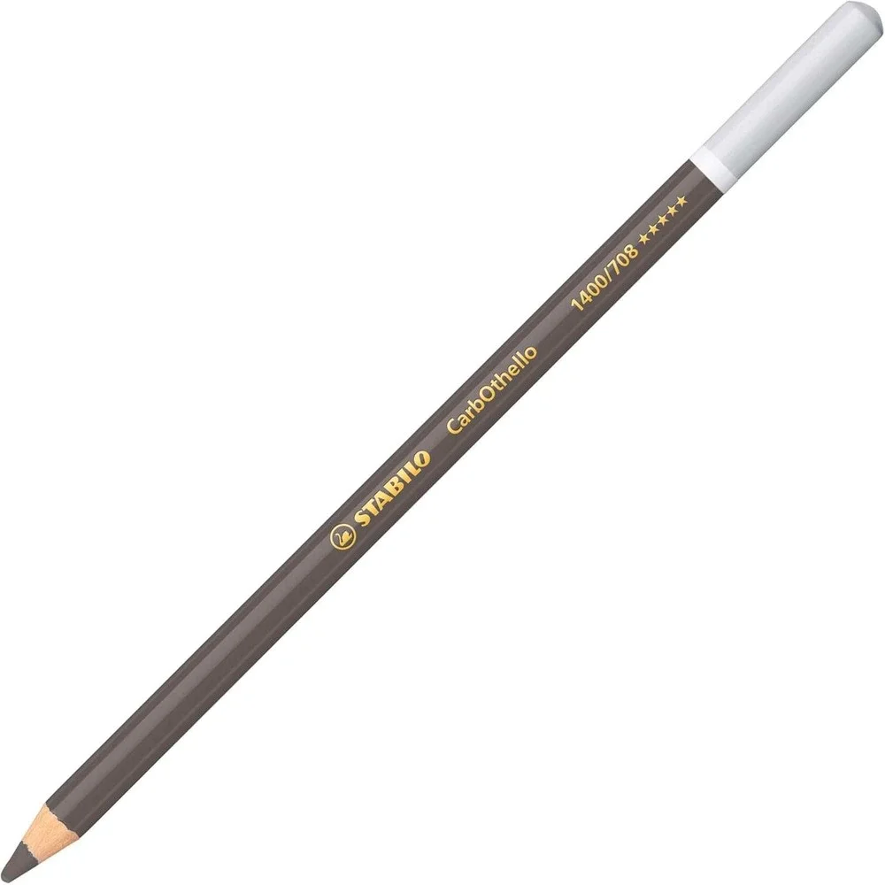 Stabilo CarbOthello Chalk-Pastel Pencil 12 Pack Warm Gray 5‎ 1400/708